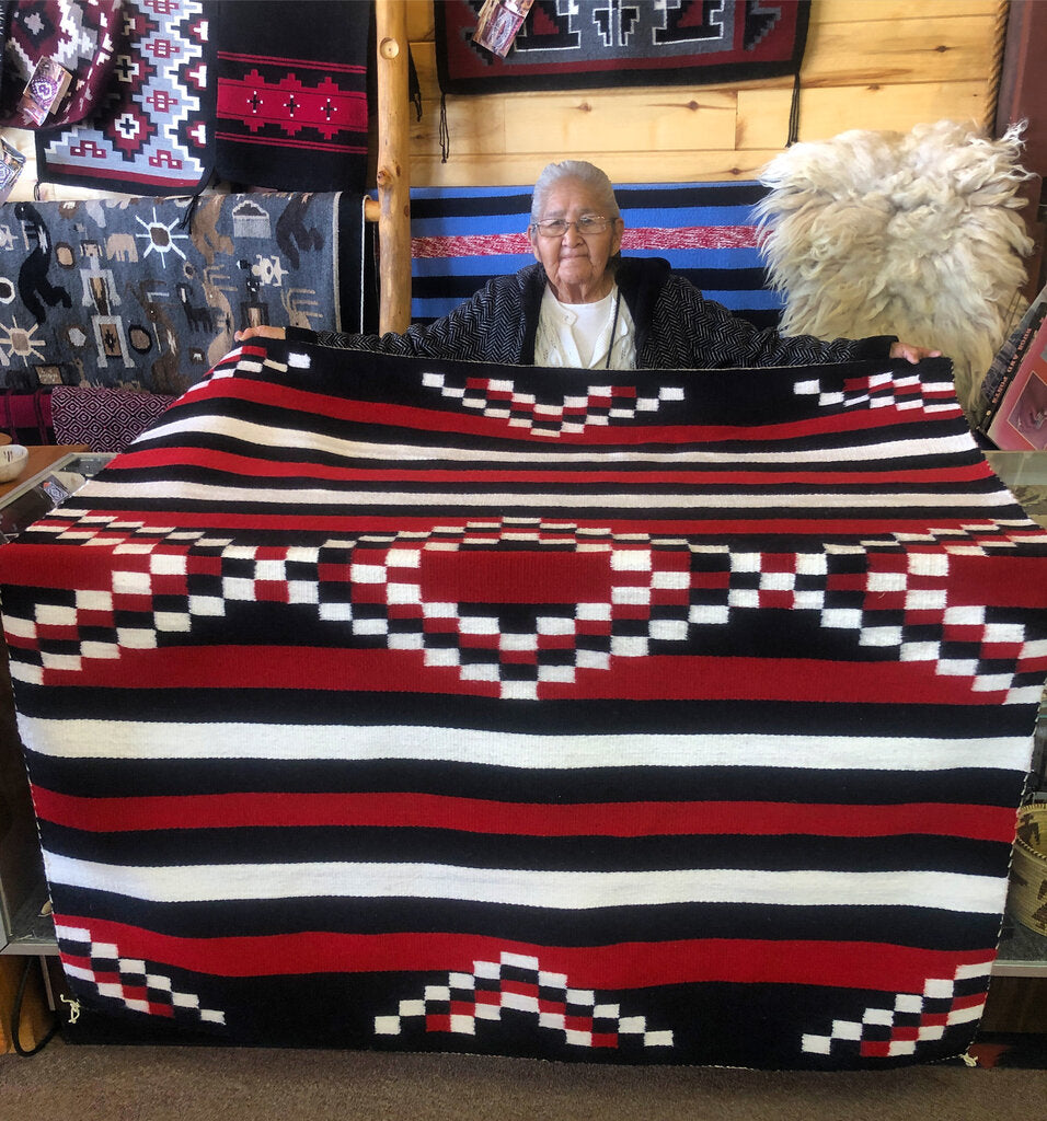Chief Blanket by Mary Ann Charlie – Mud Creek Hogan