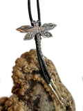 Ben Yazzie Dragonfly Bolo Tie